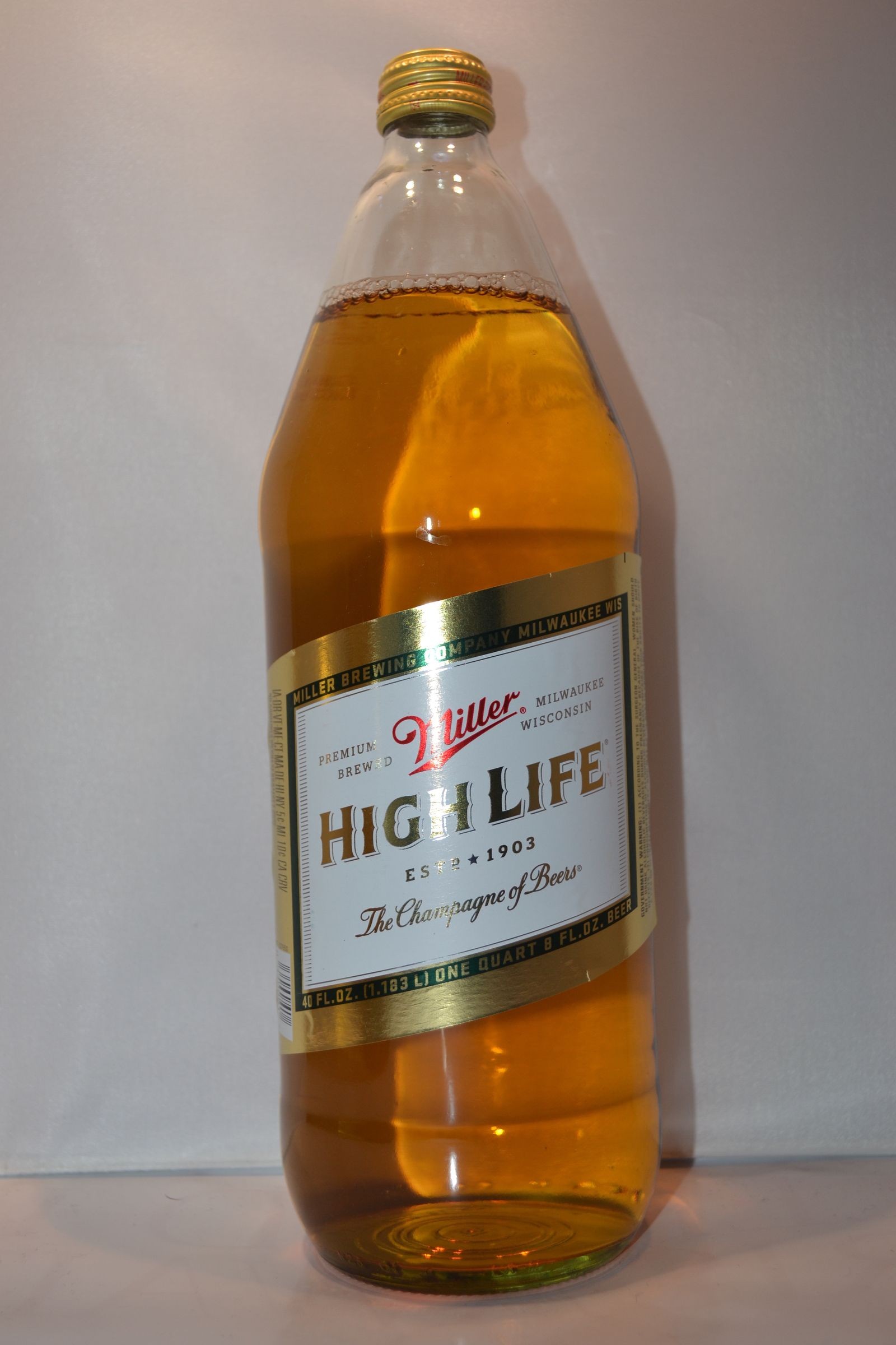 MILLER HIGH LIFE 40OZ