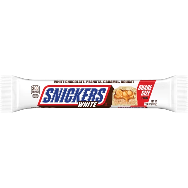 SNICKERS WHITE KING SIZE