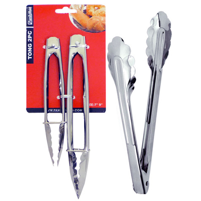 FAMILY MAID TONGS 2P