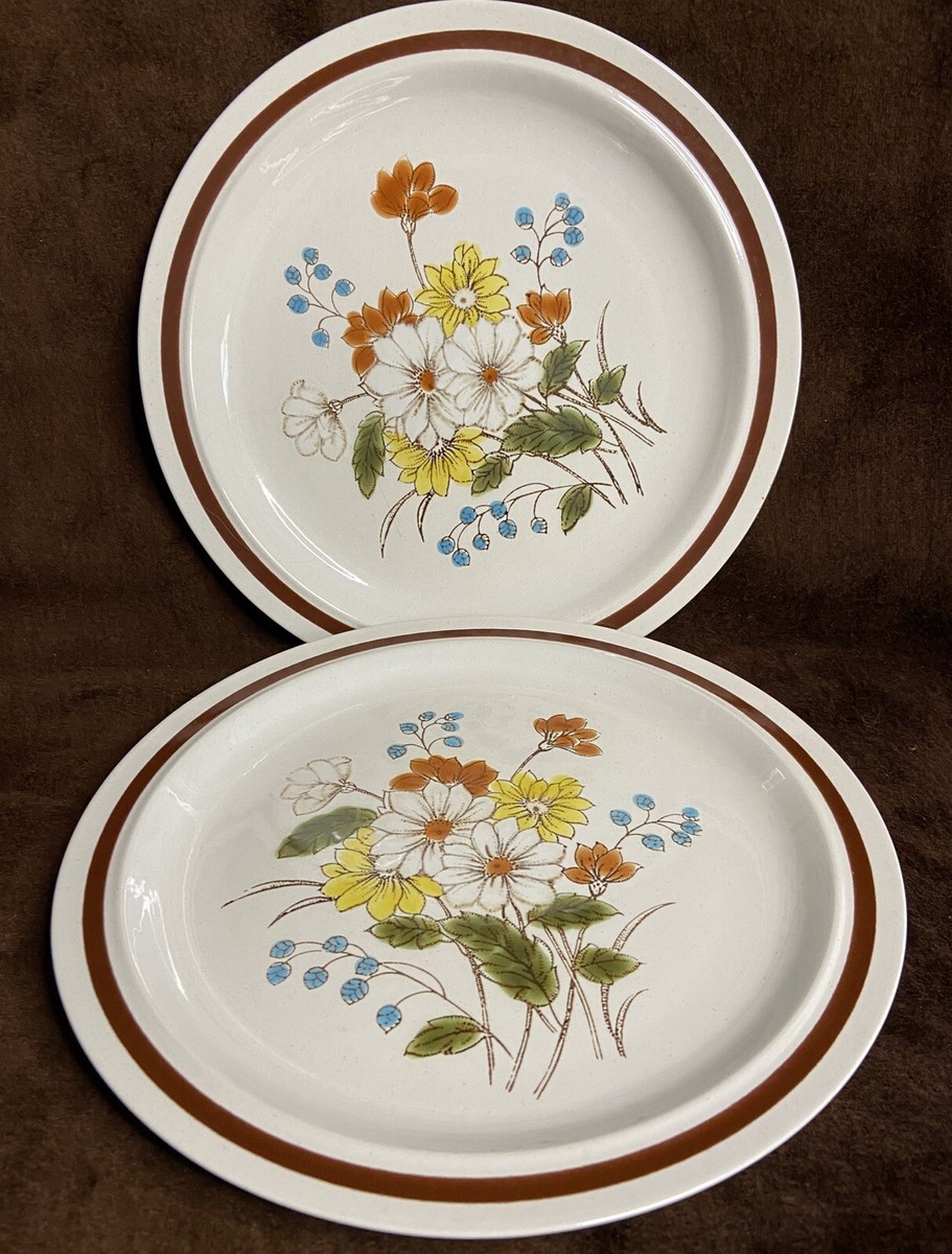 FOUR SEASONS STONEWARE PLATE