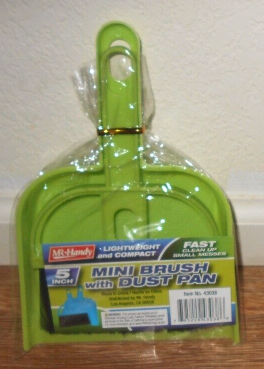 MR HANDY MINI BRUSH WITH DUSTPAN