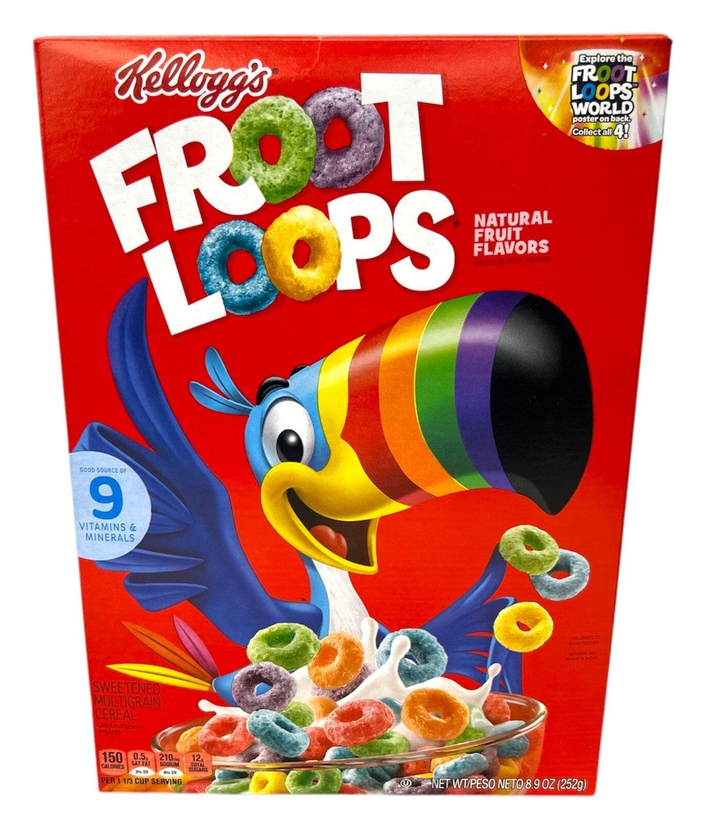 KELLOGS FROOT LOOPS 8.9OZ
