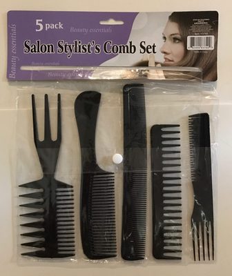 SHALOM STYLIN COMB SET 5PC