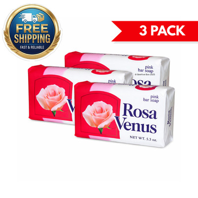 ROSA VENUS BAR SOAP 3P