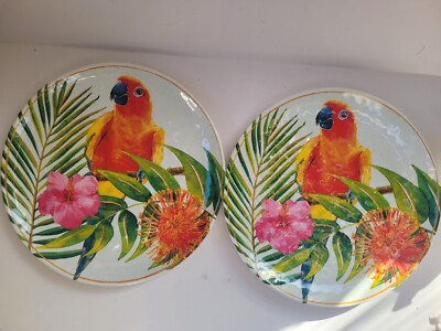 PLATES 2PC 9 PLASTIC
