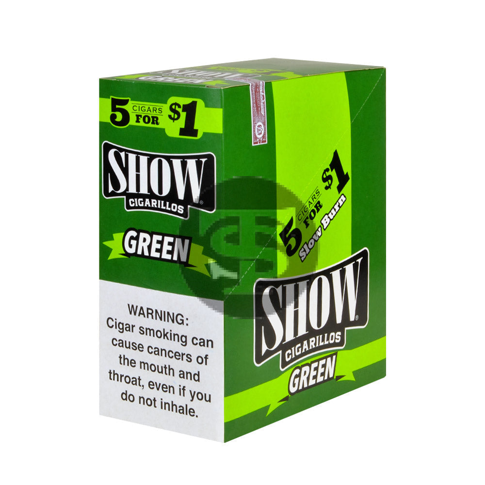 SHOW CIGARILLOS GREEN