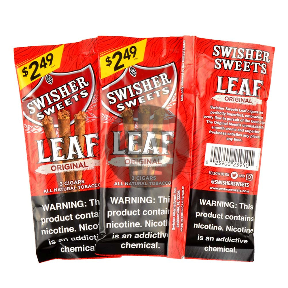 SWISHER SWEET LEAF ORIGINAL 3P