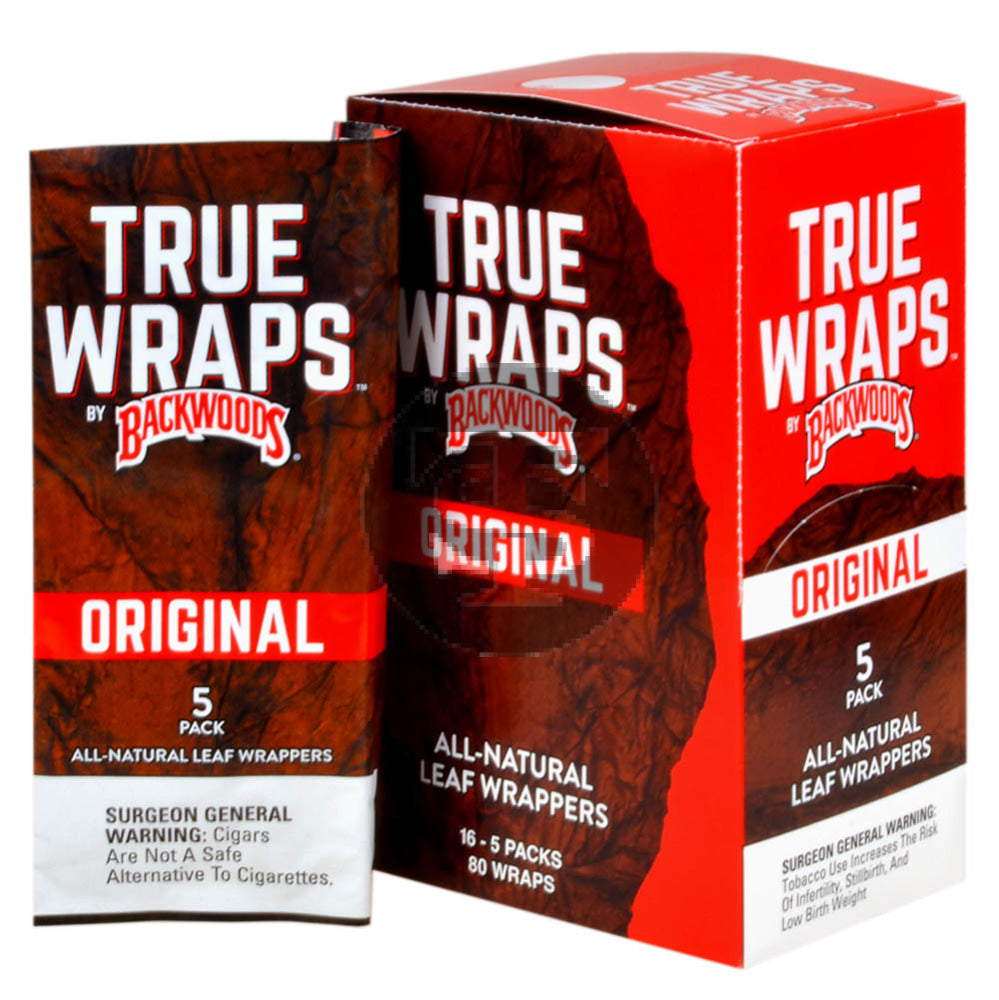 BACKWOODS TRUE WRAPS ORIGINAL 5PK