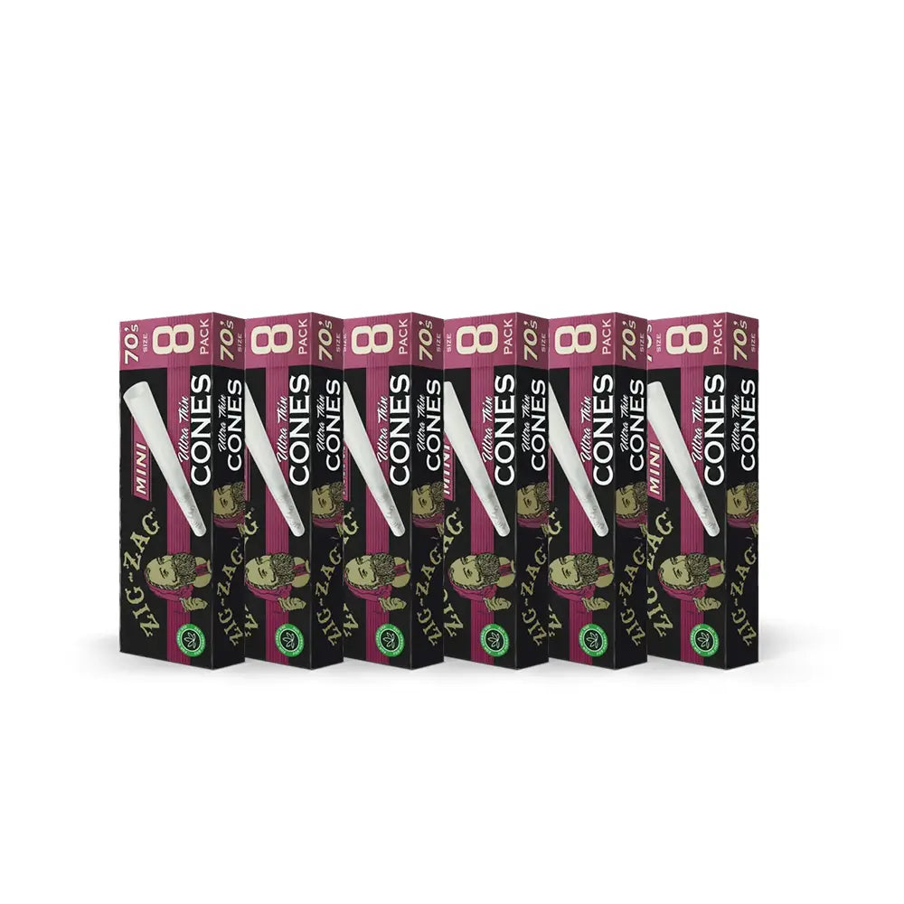 ZIG ZAG ULTRA THIN CONES 6P