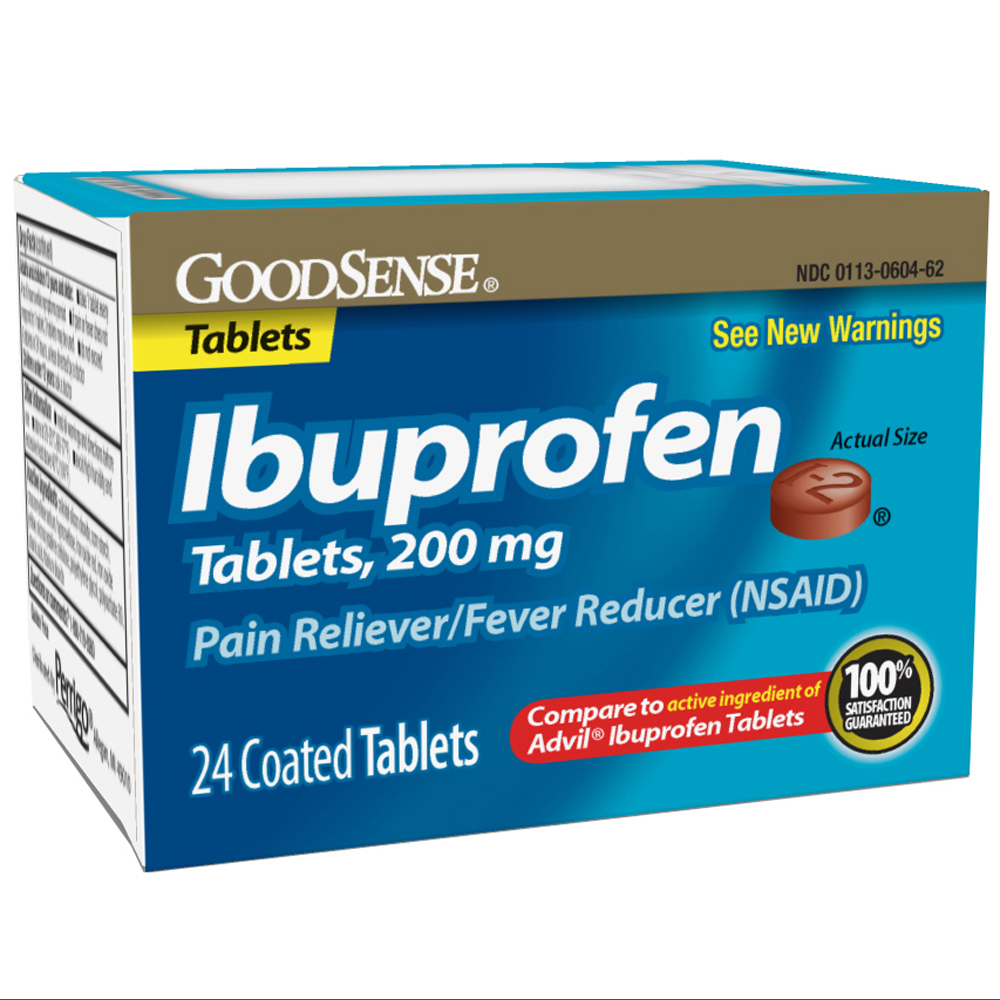 GOOD SENSE IBUPROFEN TABLETS 24P
