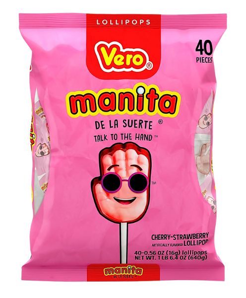 VERO MANITA LOLLIPOPS 40P