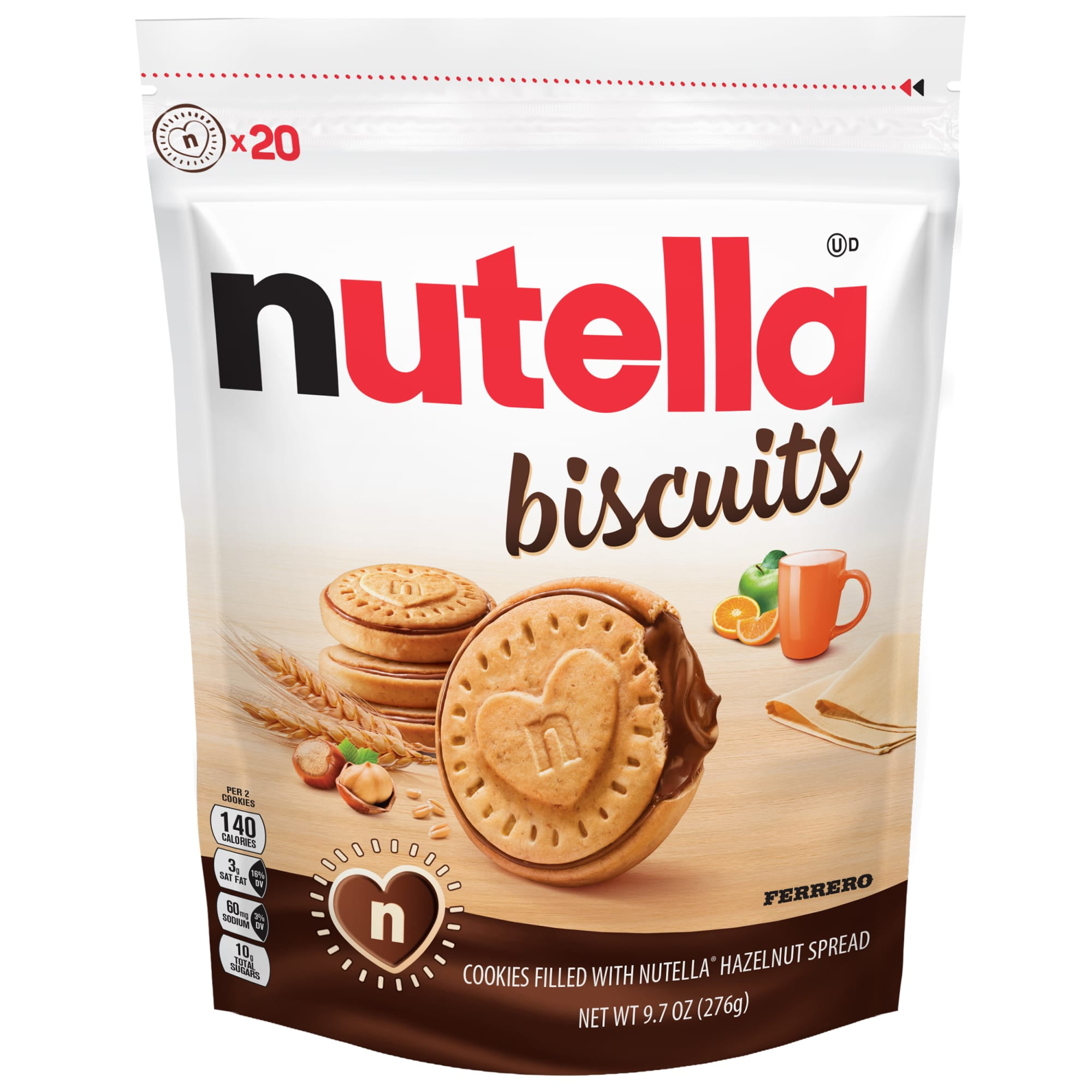 NUTELLA BISCUITS COOKIES FILLED WITH NUTELLA