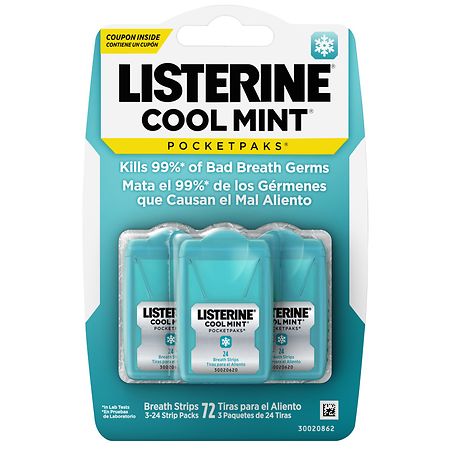 LISTERINE COOL MINT POCKET PAKS