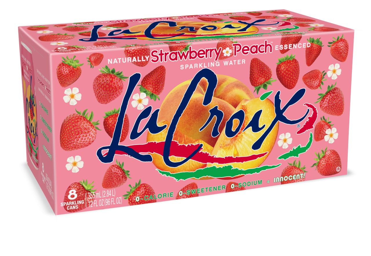 LA CROIX STRAWBERRY PEACH 12P