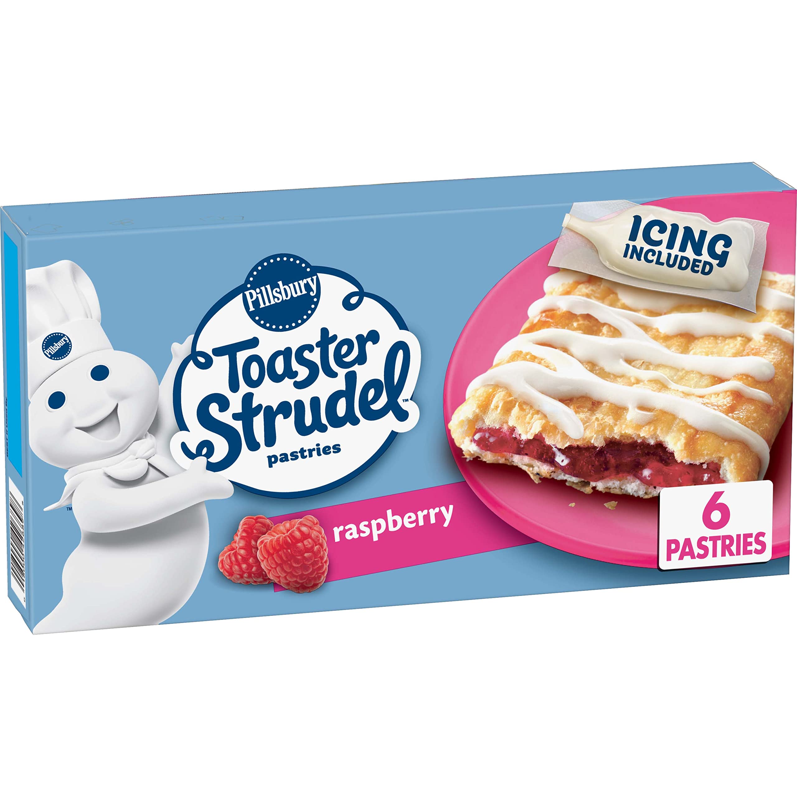 TOASTER STRUDEL RASPBERRY 11.7 OZ