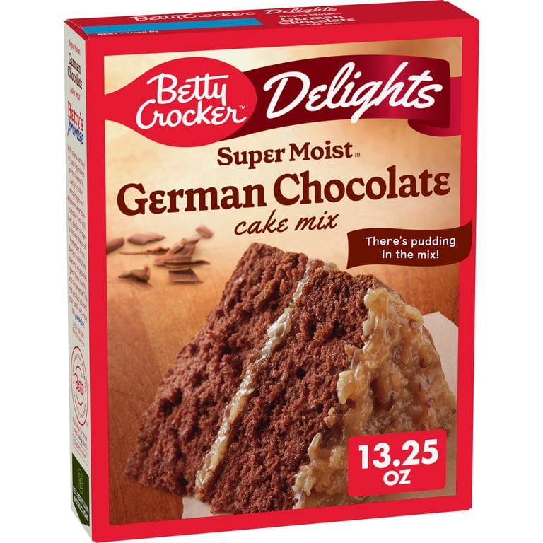 BETTY CROCKER SUPER MOIST GERMAN CHOCOLATE