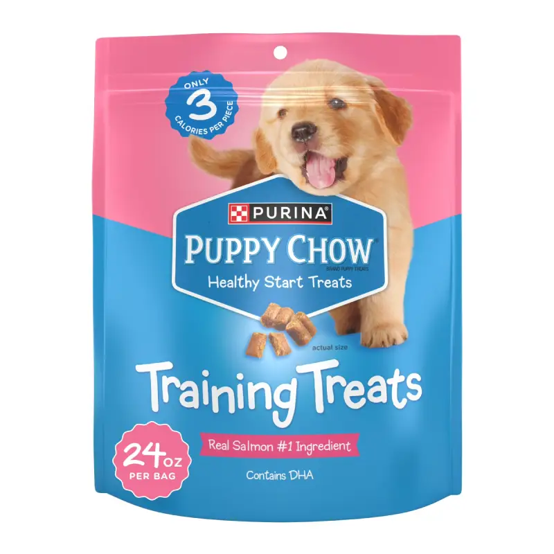 PURINA PUPPY CHOW TRAINING TREATS REAL SALMON