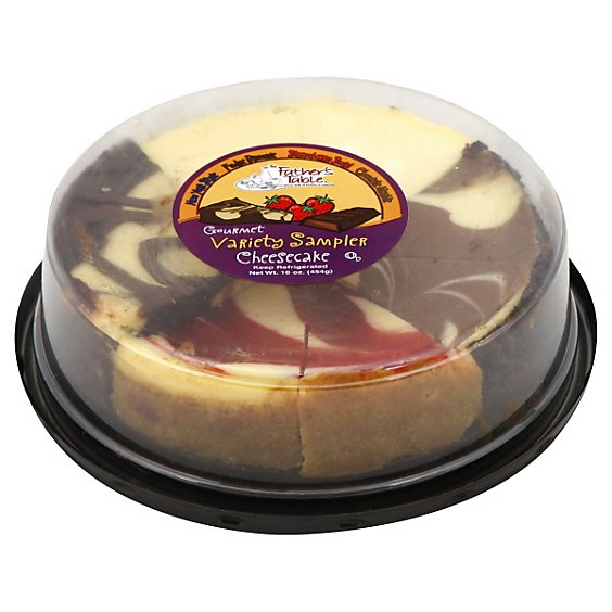 FATHERS TABLE VARIETY CHEESECAKE 16Z