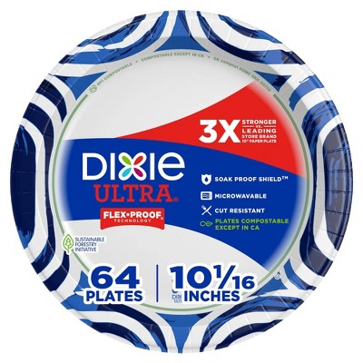 DIXIE PAPER PLATES 64 C
