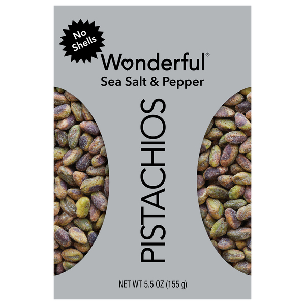 WONDERFUL PISTACHIO SEA SALT& PEPPER