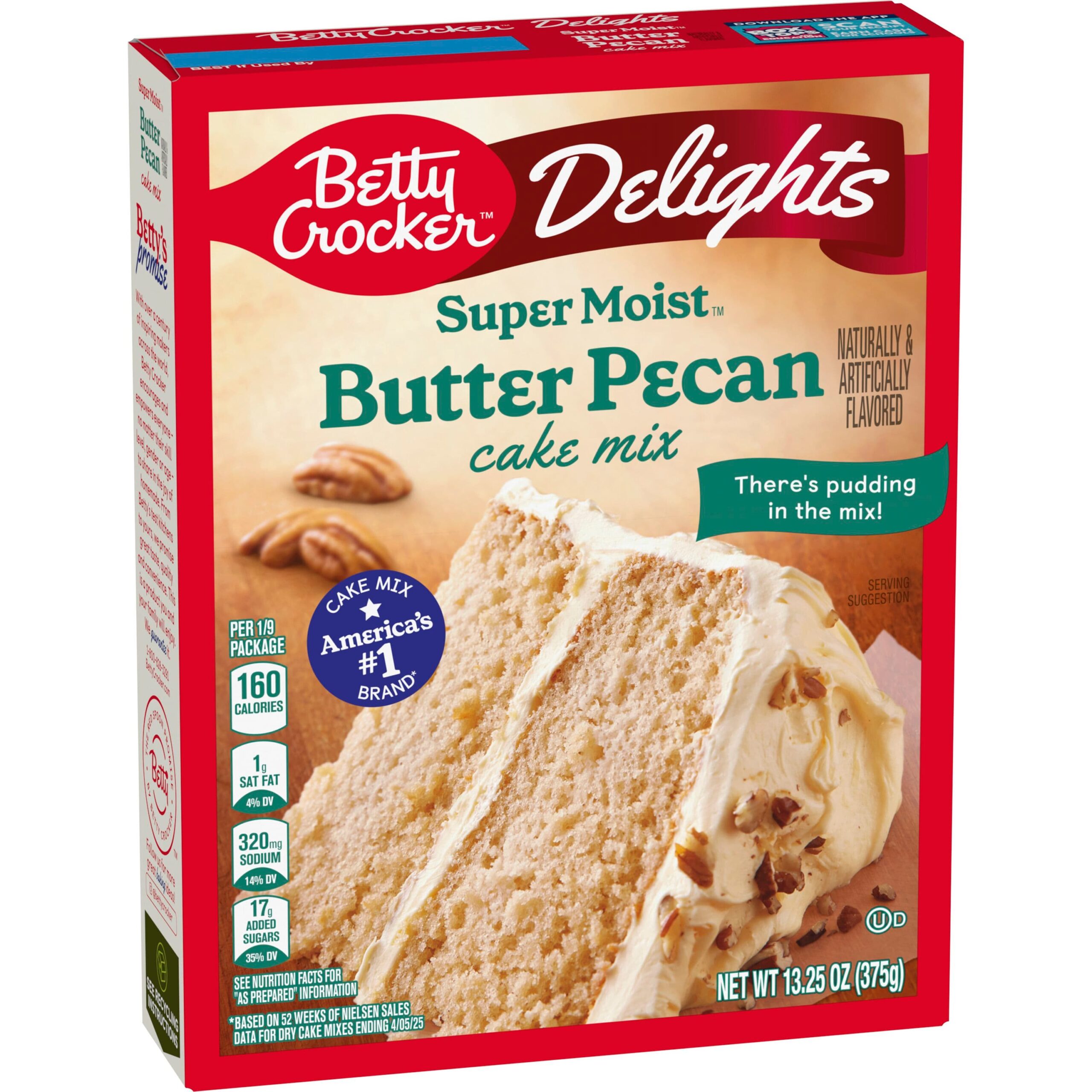 BETTY CROCKER BUTTER PECAN CAKE MIX