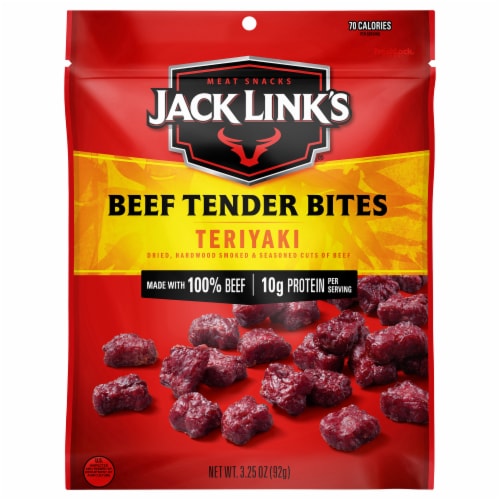 JACK LINKS BEEF TENDER BITES TERIYAKI 3.25OZ