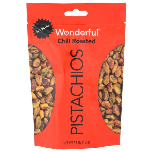 WONDERFUL PISTACHIOS CHILI ROASTED NO SH