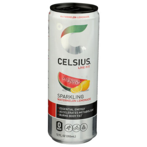 CELSIUS WATERMELON LEMONADE 12 OZ