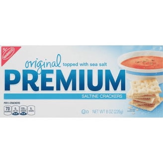 PREMIUM SALTINE CRACKERS 8OZ