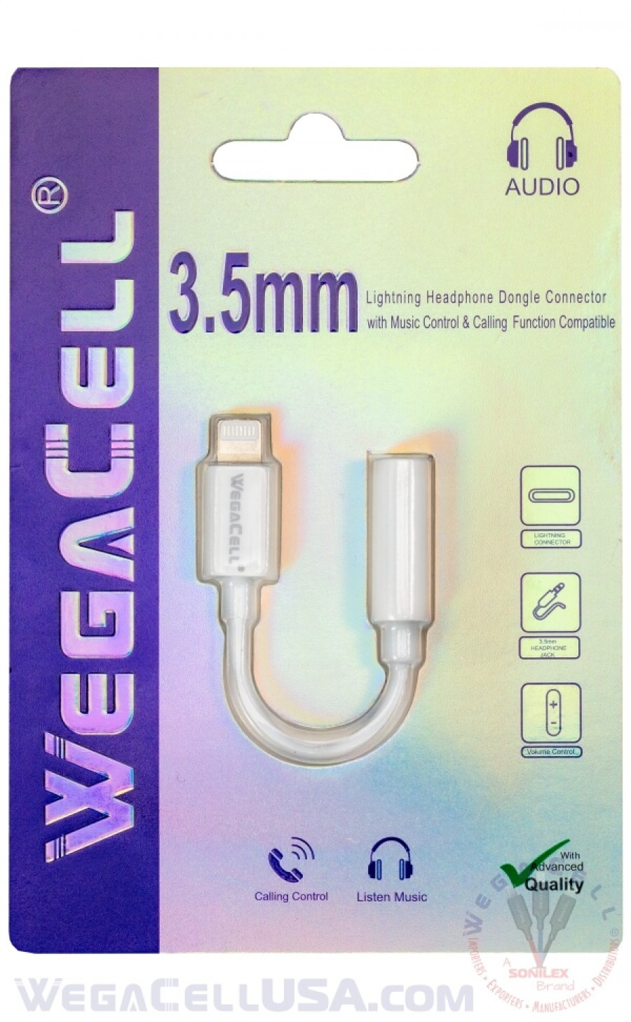 WEGACELL HEADPHONE ADAPTOR