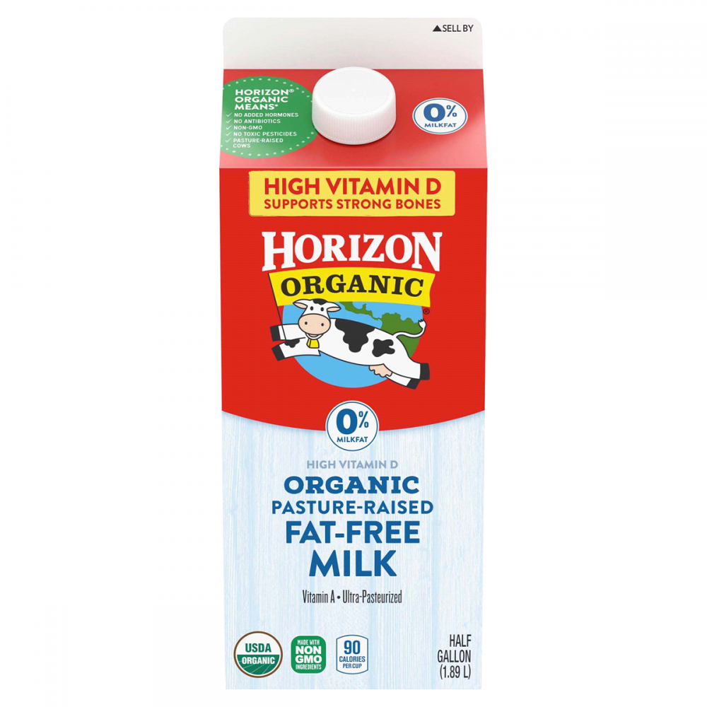 HORIZON ORGANIC FAT FREE MILK