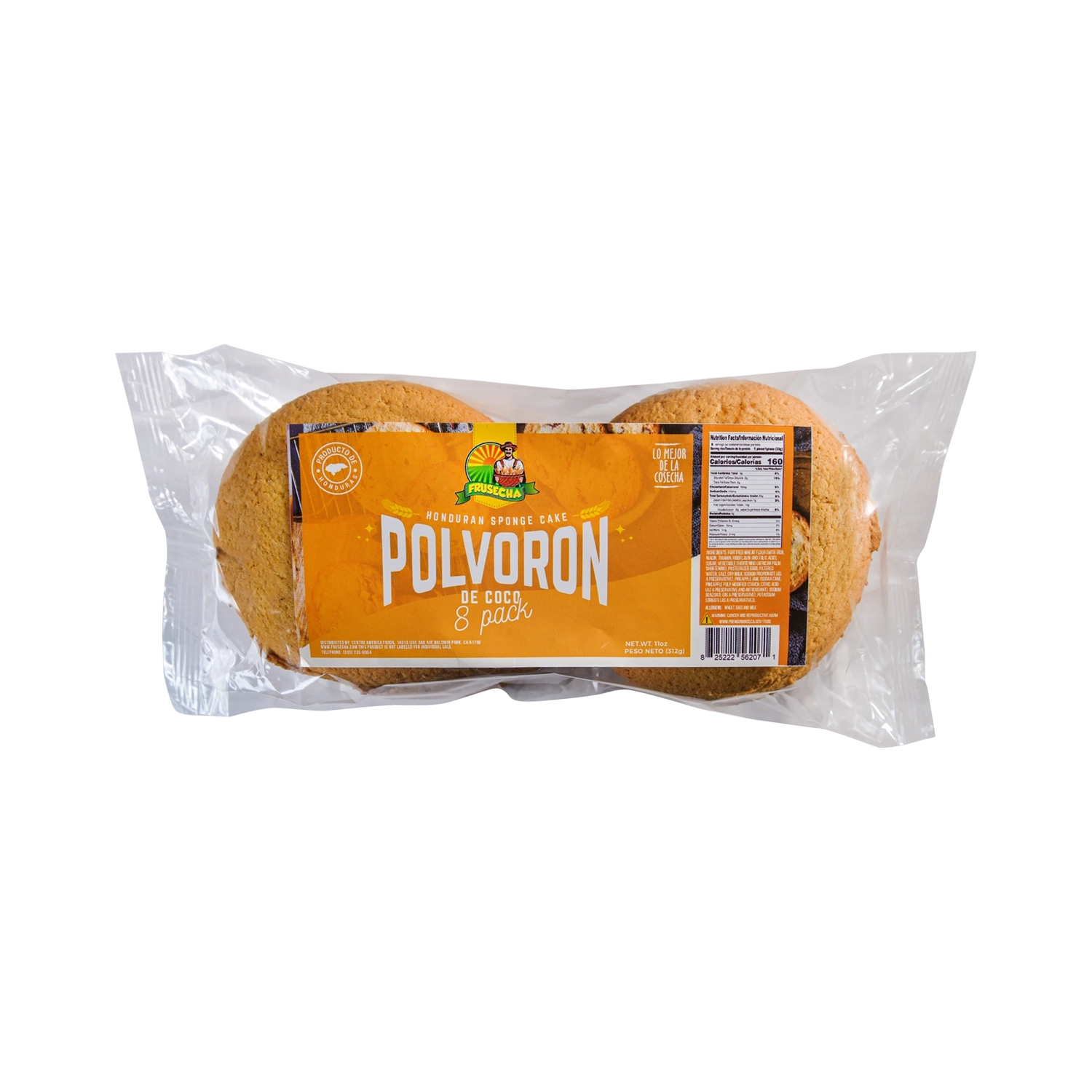 FRUSECHA POLVORON COCO 11OZ