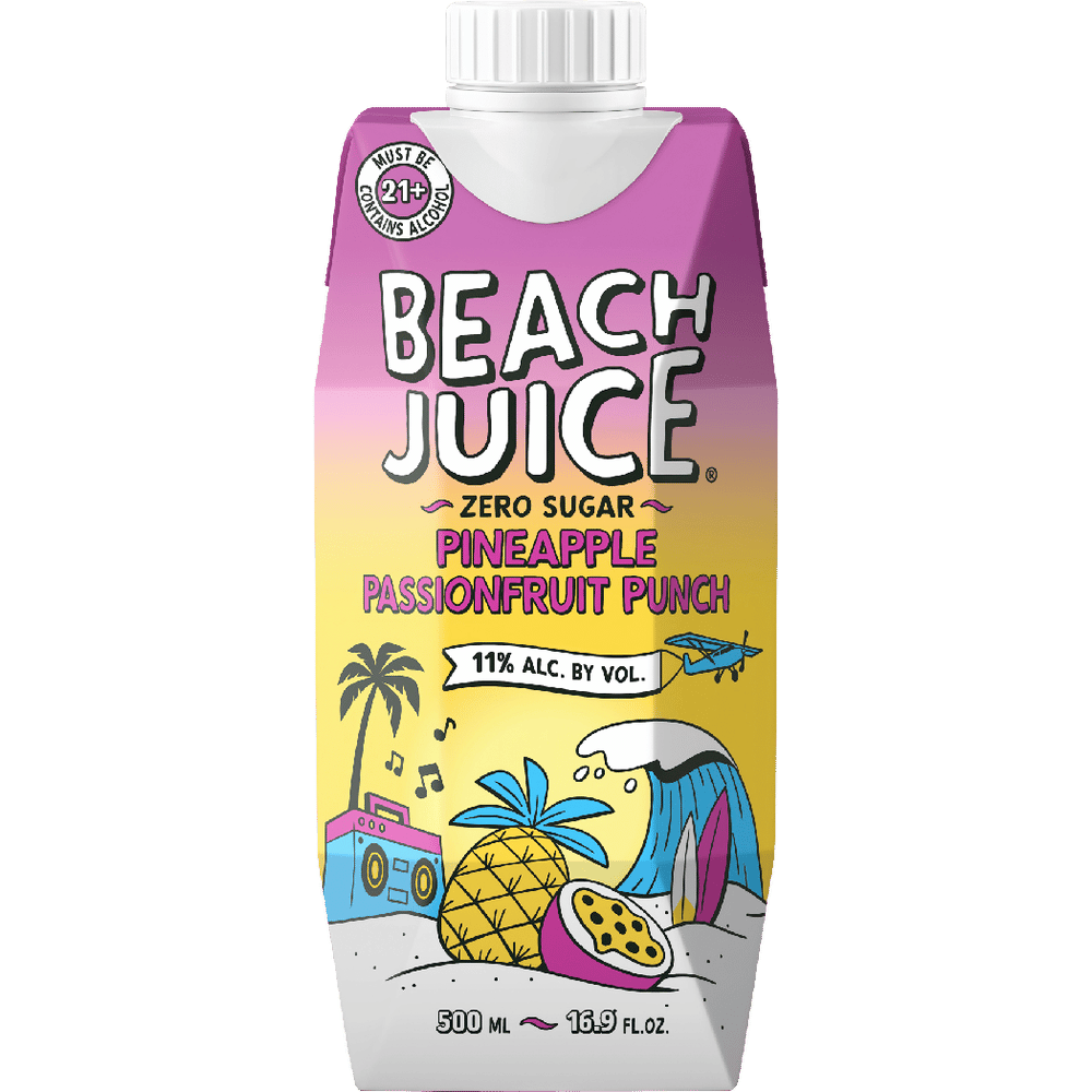 BEACH JUICE PINEAPPLE PASSIONFRUIT PUNCH