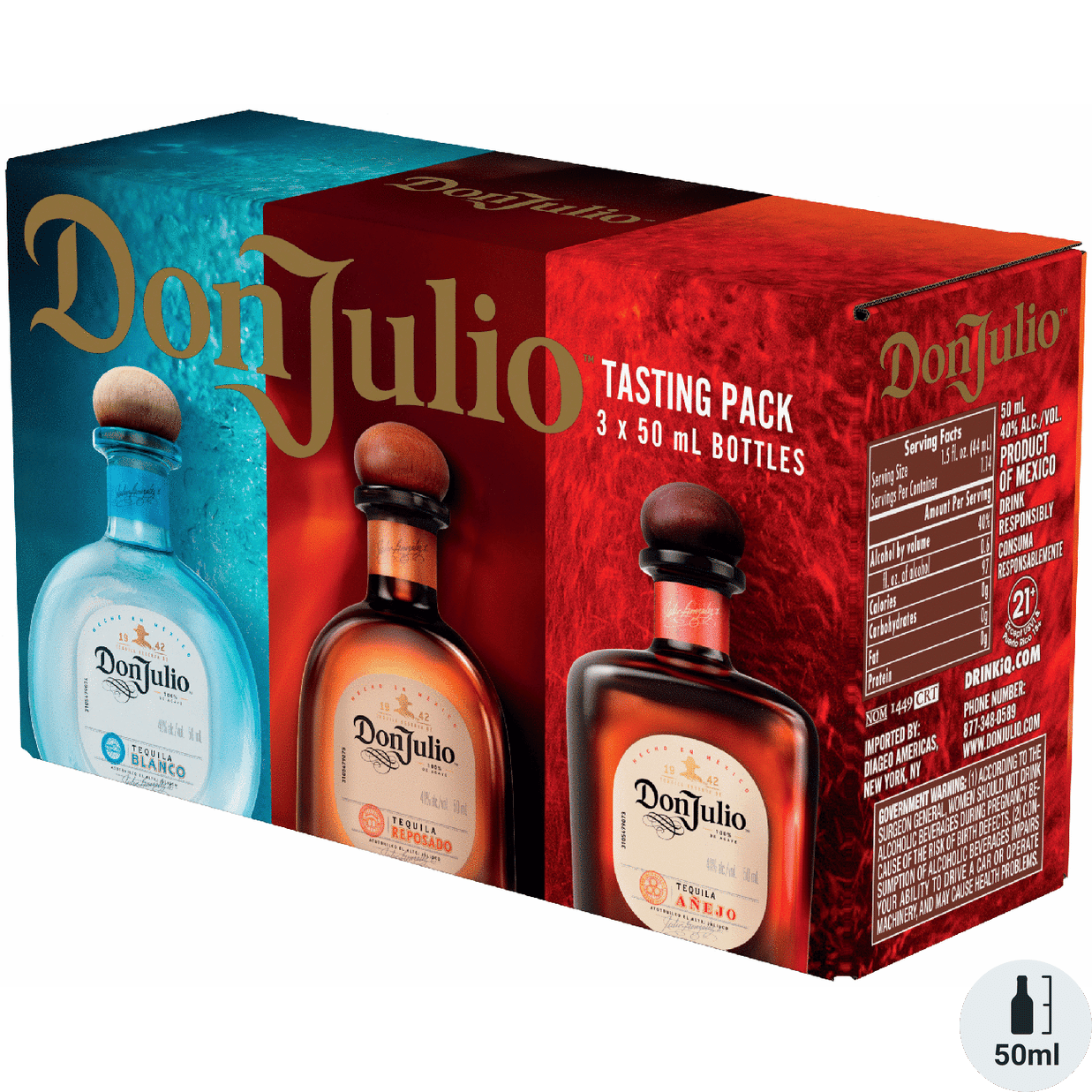 DON JULIO TASTING PACK 3C 50ML