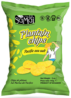 PLANTAIN CHIPS WITH SALT