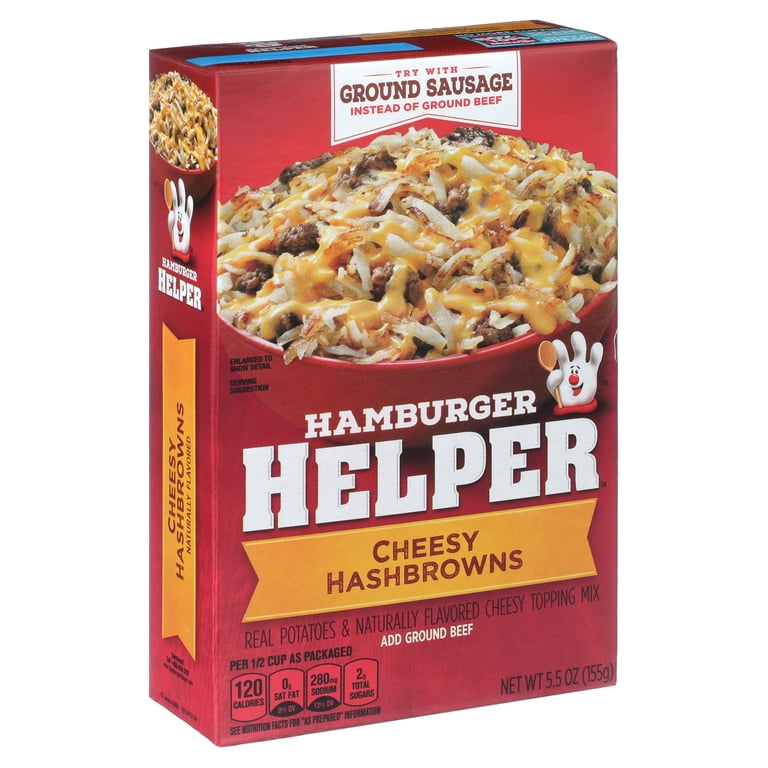 HAMBURGER HELPER CHEESY HASHBROWNS 5.5 OZ
