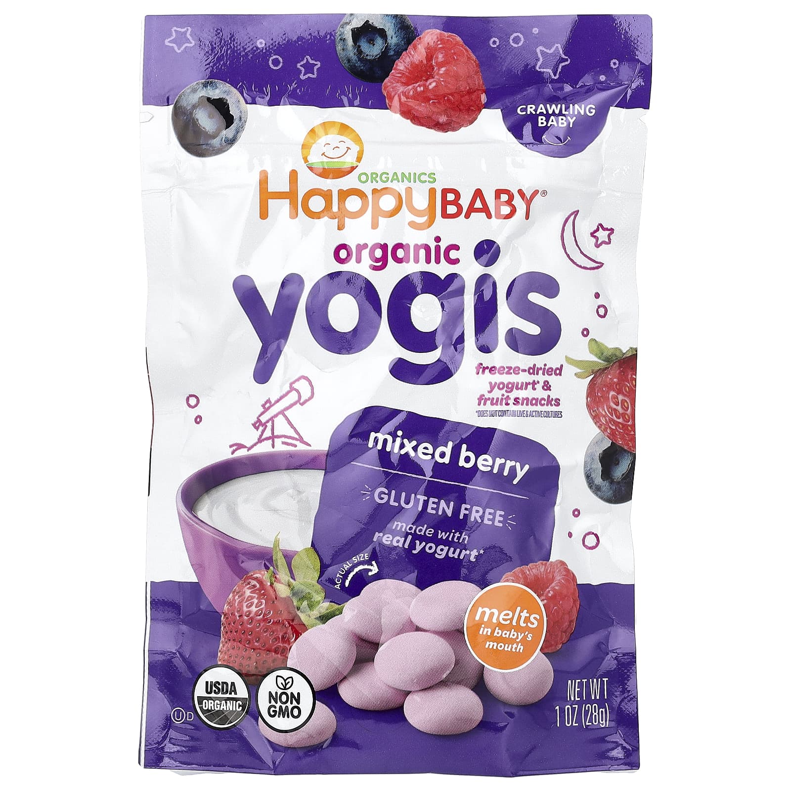 HAPPY BABY MIXED BERRY CRAWLING BABY