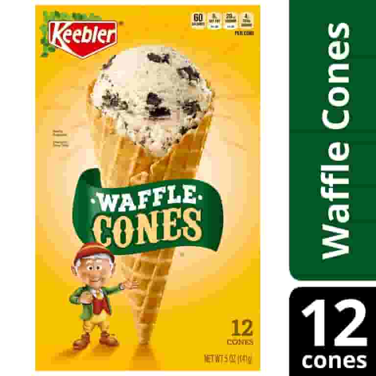 KEBLER WAFFLE CONES 12C