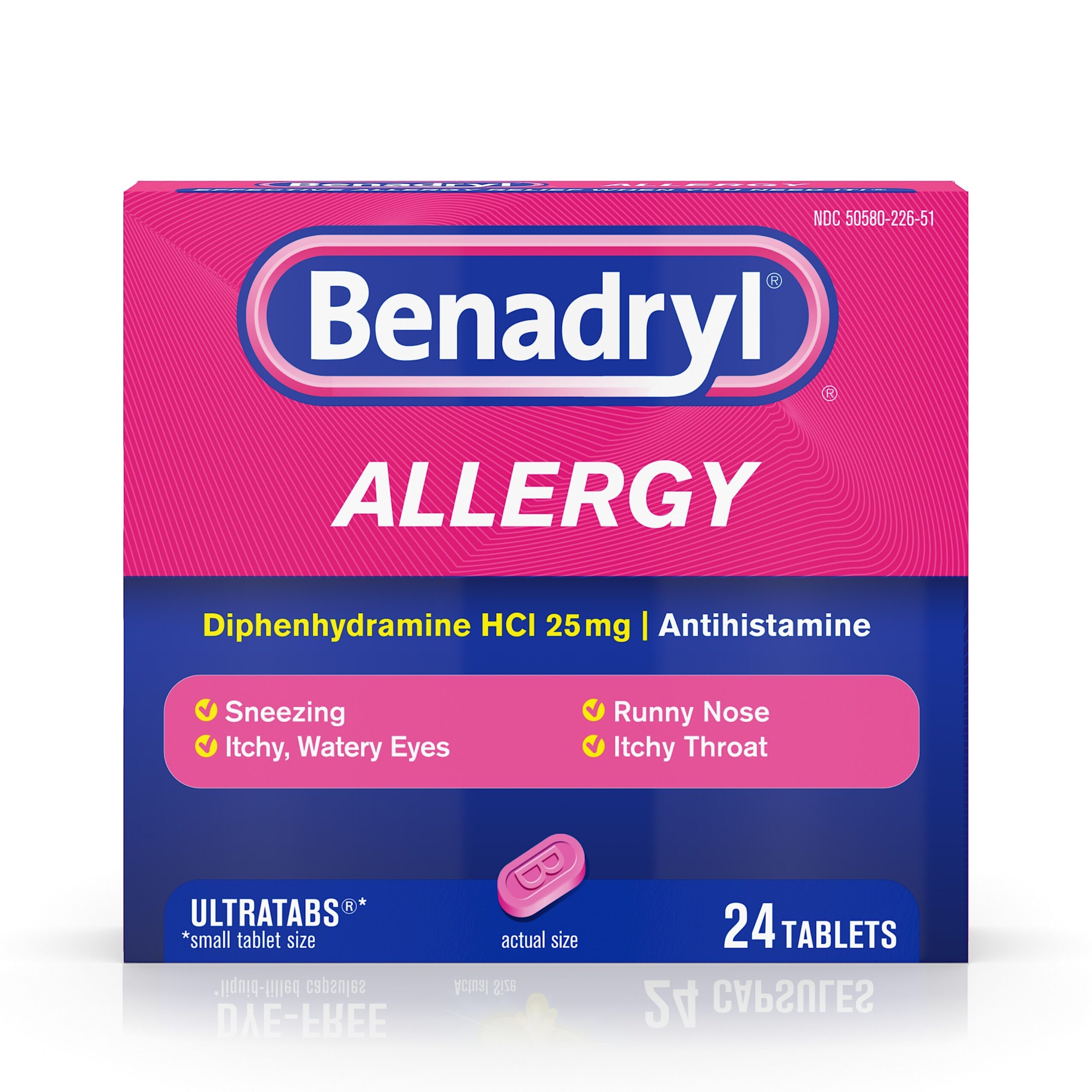 BENADRYL ALLERGY TABLET