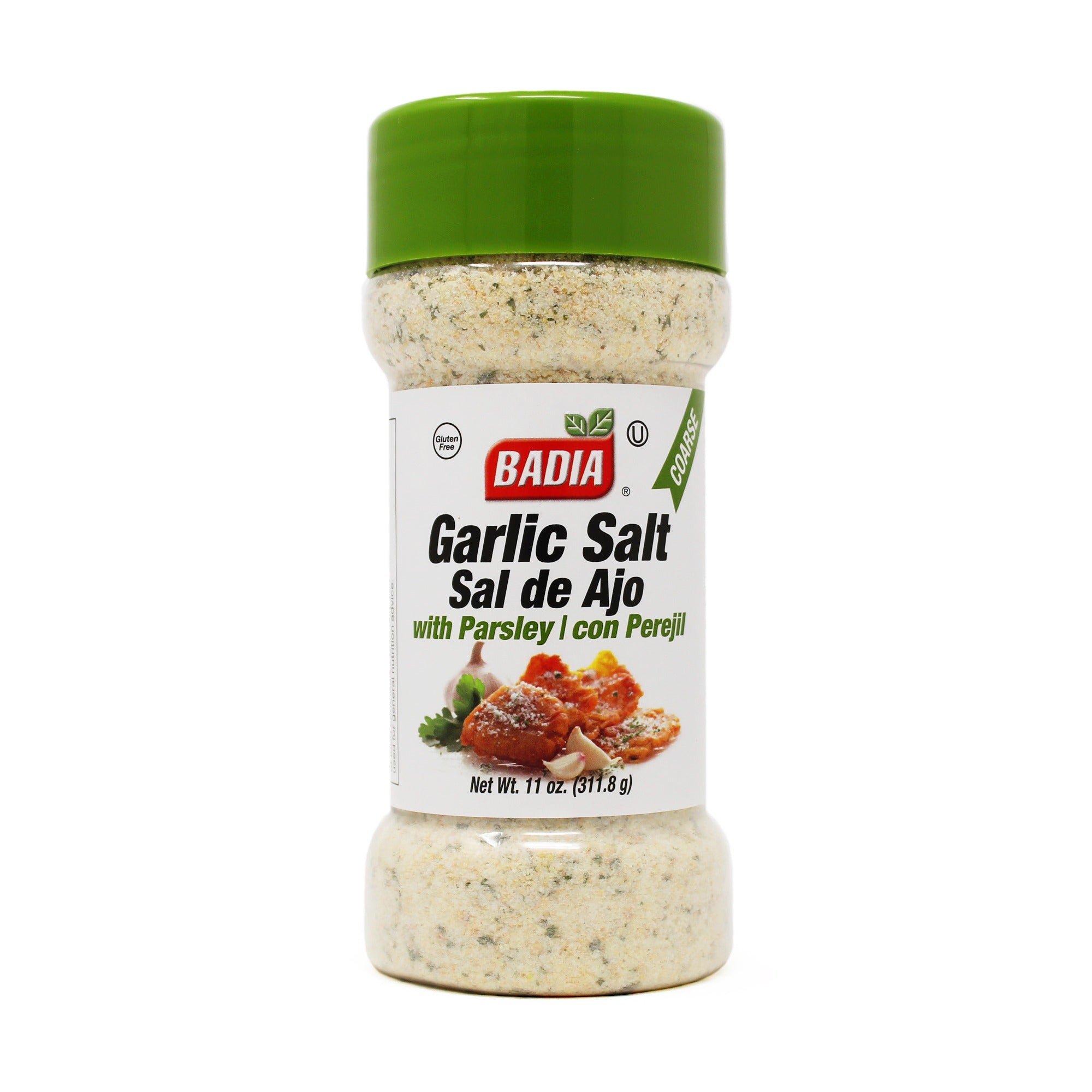 BADIA GARLIC SALT WITH PARSLEY 11 OZ