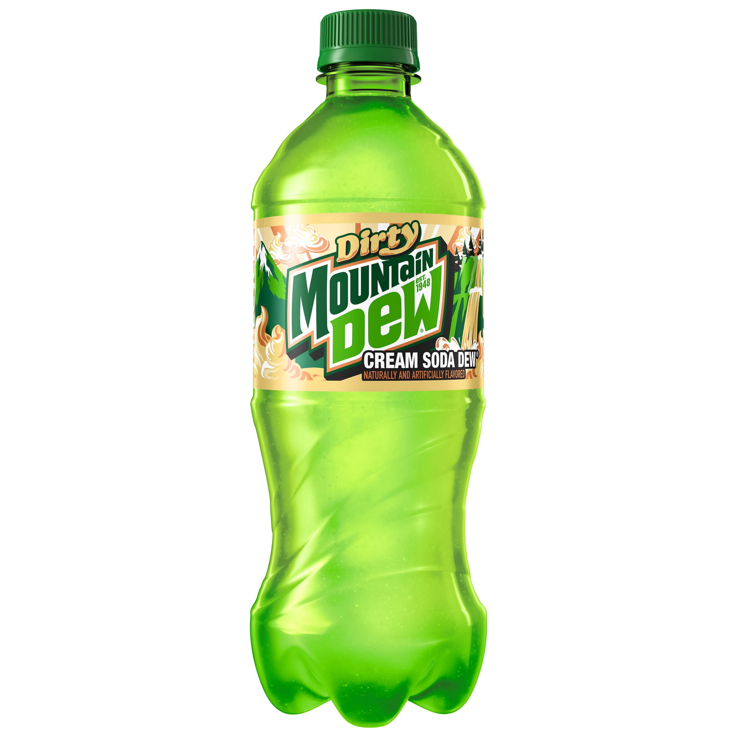 MOUNTAIN DEW CREAM SODA DEW 20 OZ