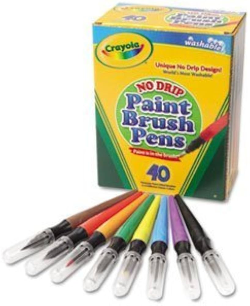 CRAYOLA PAINTBRUSH 8 COLORS