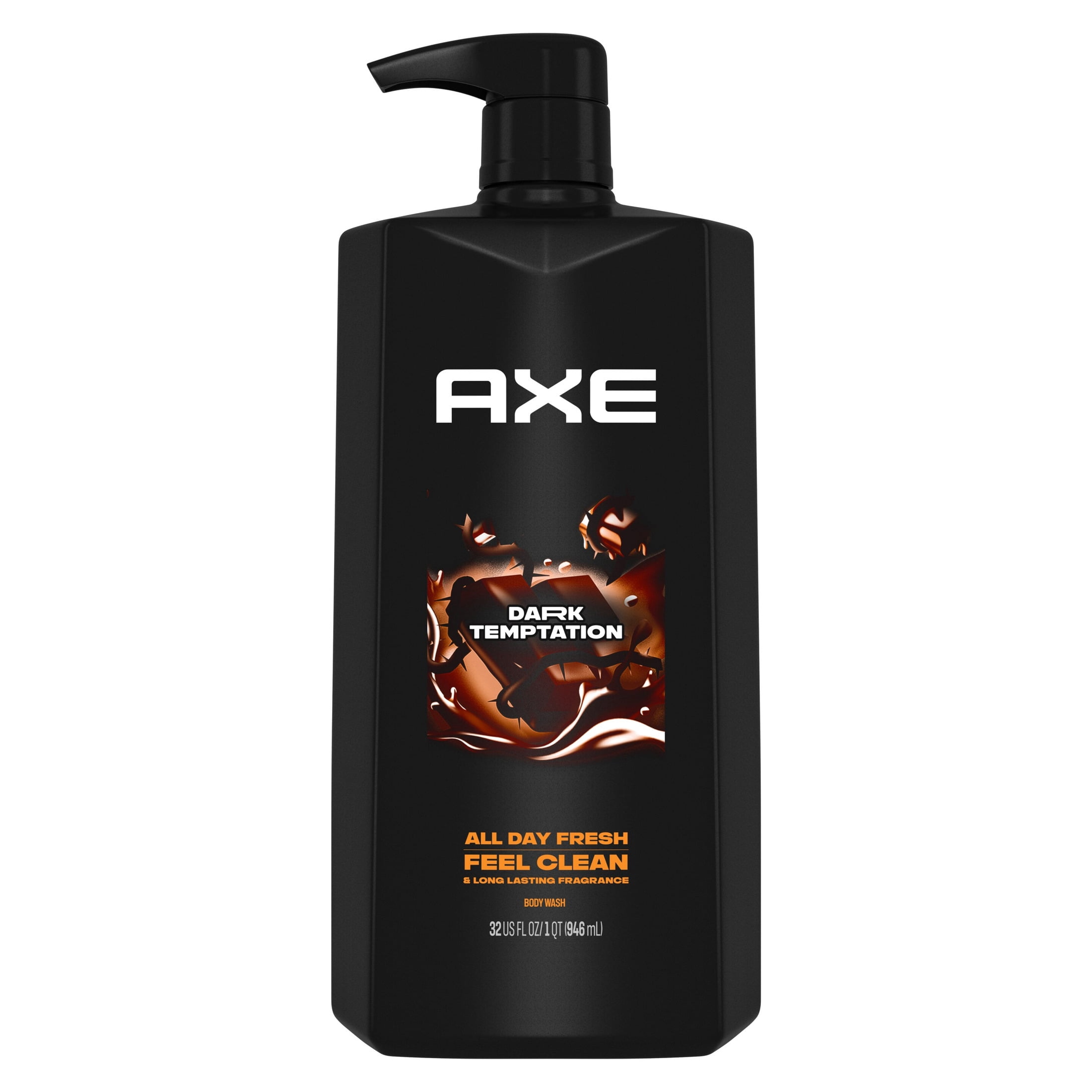 AXE DARK TEMPTATION BODY WASH 13.5 OZ
