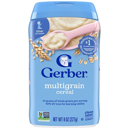 GERBER CERAL MULTIGRAIN 8 OZ