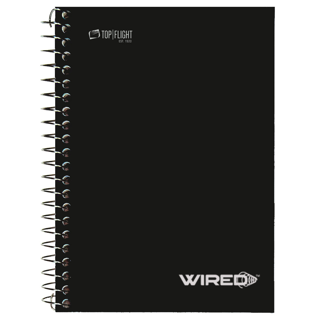 TOP FLIGHT NOTEBOOK WIRED 100C