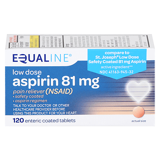 EQUALINE LOW DOSE ASPIRIN 81 MG