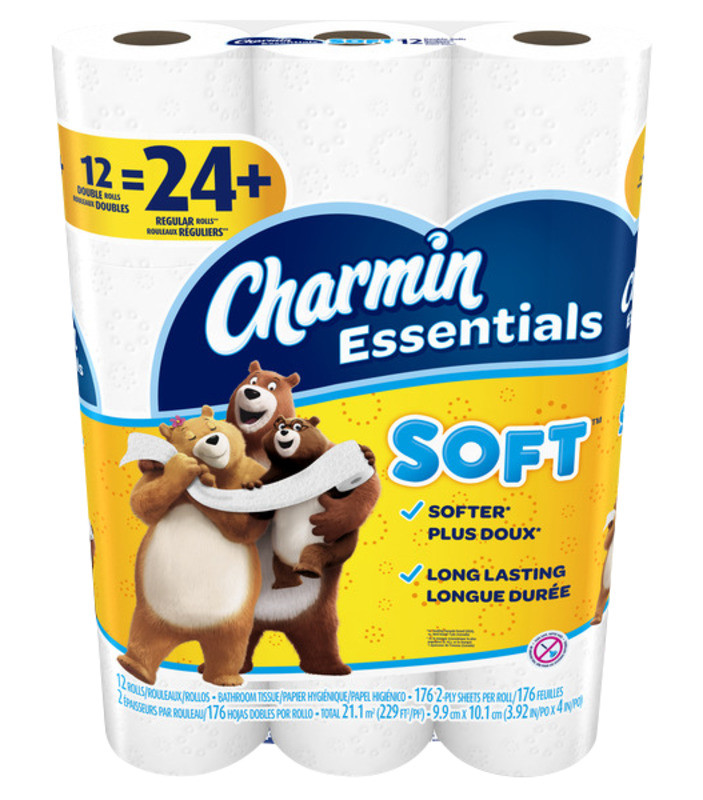 CHARMIN BATHROOM TISSUE 12C