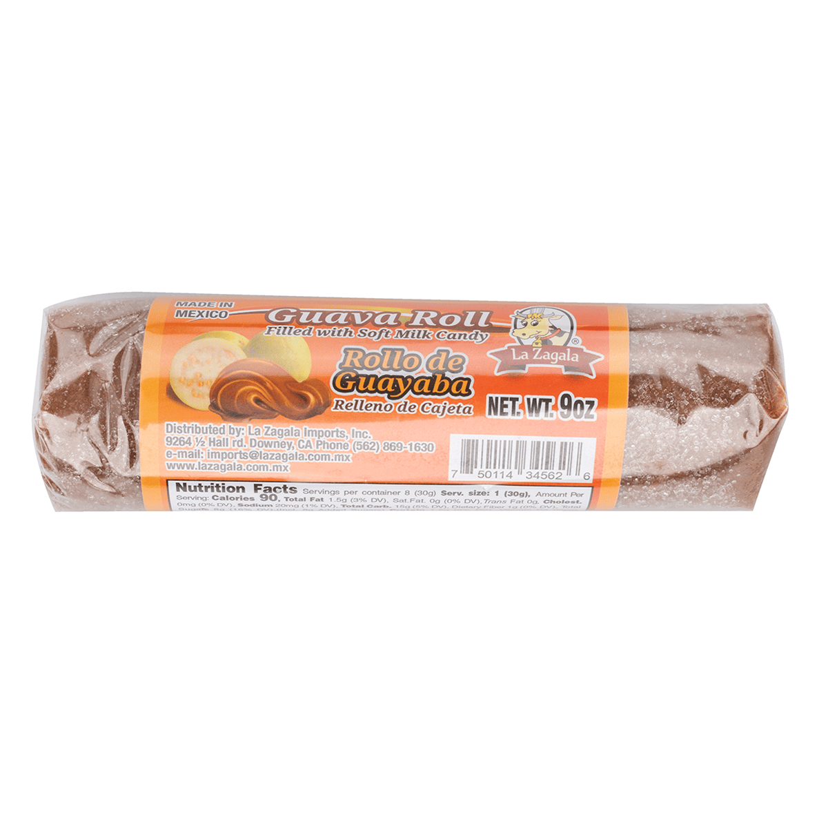 EL CAMINITA PINK GUAVA ROLL 8 OZ