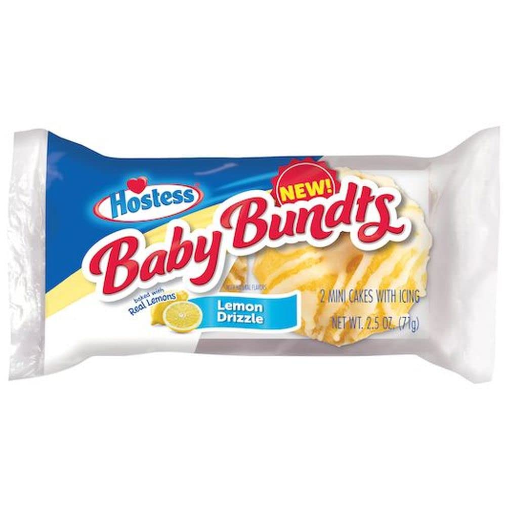 HOSTESS BABY BUNDTS LEMON DRIZZLE 2.5OZ