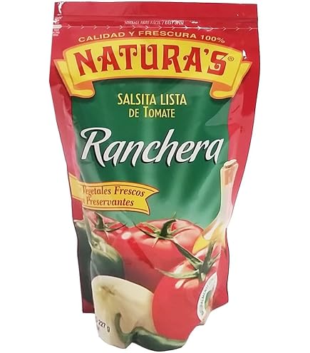 NATURAS SALSA RANCHERA 7.4OZ